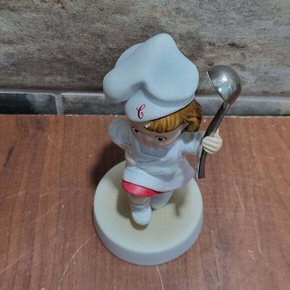Vintage Campbells Kids Girl with Ladle Marching Porcelain Figurine 2003 - Picture 6 of 13